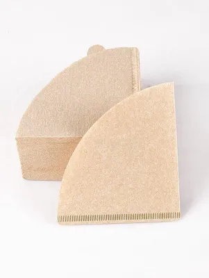 Produktbild von Kaffeefilter-Set für Filterkaffeezubehör - 80 Stück - Naturbraun