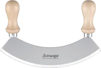 Produktbild von triangle Wiegemesser Buche einschneidig 18cm