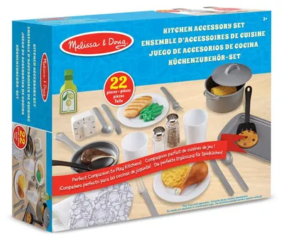Image de Ensemble d'accessoires de cuisine Melissa & Doug - 22 pièces