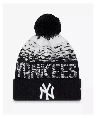 Image de Bonnet MLB New York Yankees New Era Sport Knit Bleu marine