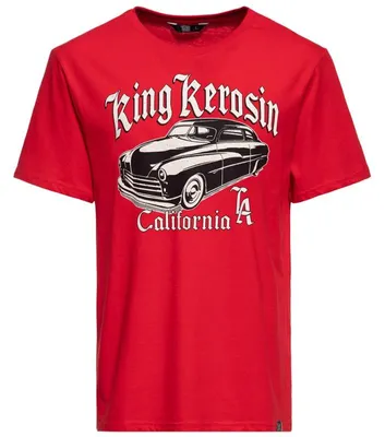 Produktbild von King Kerosin T-Shirt - California Greaser Rot XL