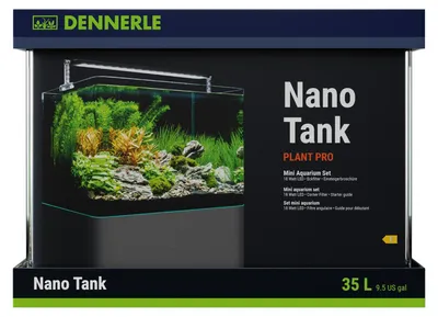 Produktbild von Dennerle Nano Tank Plant Pro, 35 L, 35 l, 5 mm, Frischwasser, Rechteck, E, 400 mm