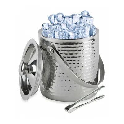 Obrázek produktu pro Výrobník ledu Kinghoff KH 1503, 1,5 litru, Reliéfní, Dvojité stěny, Rukojeť, Nerezová ocel