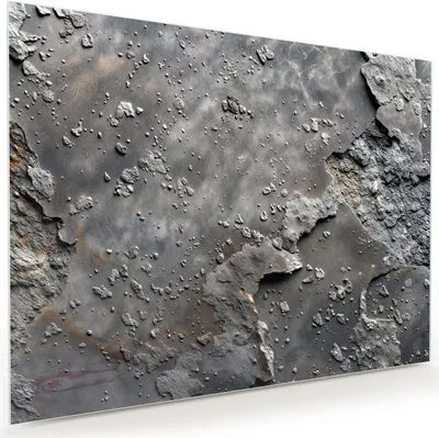 Produktbild von Glasbild 120x90cm in XXL für Wohnzimmer, Schlafzimmer Motiv Verwitterte Oberfläche