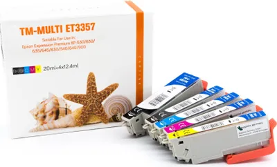 Produktbild von Multipack Tinte/Tintenpatrone 4.2-C13T33574010 kompatibel mit Epson C13T33574010 [ T3357 ]