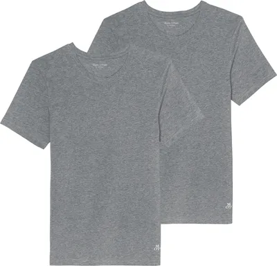 Produktbild von Marc O'Polo Crew Neck Top 2P Essentials Organic Baumwolle Stretch XXL Grau/Grey