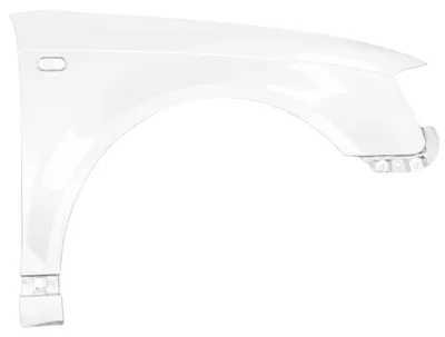 Immagine prodotto di Paraurti anteriore destro per Audi A3 8P, codice LY9C, modello dal 2003 al 2008, nuovo e verniciato
