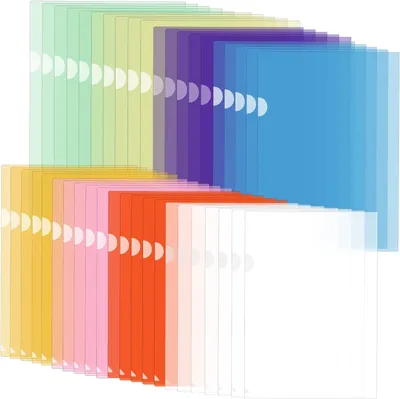 Produktbild von Aktenordner A4, 42 Stück, 8 Farben, für den Bürogebrauch