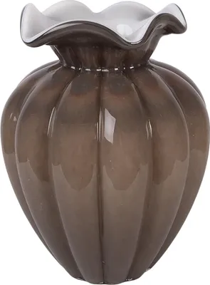 Obrázok produktu pre Clayre & Eef Váza Ø 16x21 cm hnedé sklo