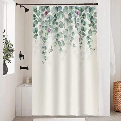 Produktbild von Famanu Duschvorhang Waschbar - Textil, 180 x 180 CM