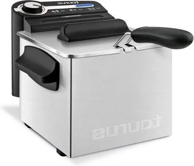 Zdjęcie produktu dla Frytkownica ze stali nierdzewnej o pojemności 2 litrów i mocy 1700 W – wydajna i trwała