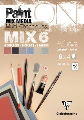 Obrázek produktu pro PaintON MIX6, 24 listů, 6×4, formát A4