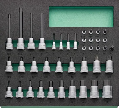 Produktbild von STAHLWILLE 96830274, Steckschlüssel-Satz, 40 Kopf/Köpfe, 350 mm, 350 mm, 3,34 kg