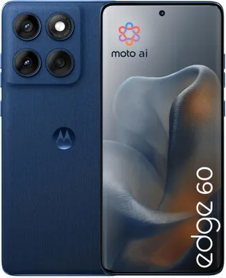 Motorola Edge 60 5G 8GB/256GB Blau (Gibraltar Sea) Dual-SIM