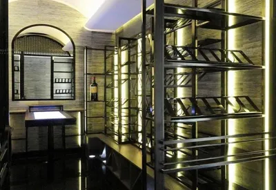 Produktbild von Weinregal Weinarchiv Weinlagerregal Flaschenregal Weinmöbel Weinschrank