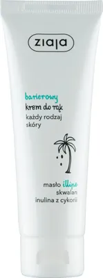 Zdjęcie produktu dla Ziaja, Barierowy Krem do rąk, masło illipe, 80 ml