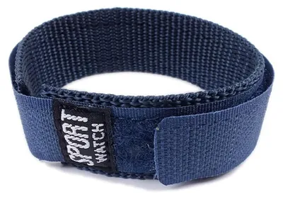 Produktbild von Minott Durchzugsband Textil Blau 18 - 20mm Sport-Watch 21524