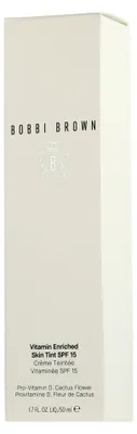 Obrázok produktu pre Bobbi Brown Vitamin Enriched Skin Tinted Moisturizer SPF 15, Rúra, Krém, Univerzálna pleť, Hydratačný, Výživný, Ochrana, Plavá, Béžová
