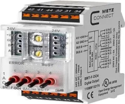 Immagine prodotto di Metz 110886132170 BMT-F-DO4 BACnet MS/TP
