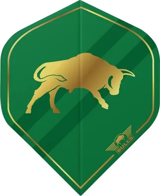 Obrázok produktu pre Bull's Retro 100 No.2 Green Darts Flights