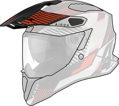 Obrázok produktu pre Čelenka na prilbu Airoh Commander Boost, matná oranžová
