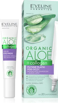 Produktbild von Eveline Bio-Aloe + Kollagen Augenpflaster 20ml