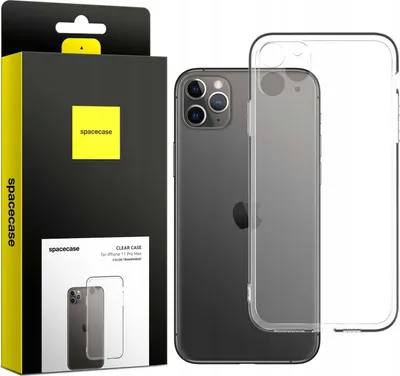 Obrázok produktu pre Silikónové puzdro SPACECASE Clear Case pre iPhone 11 Pro Max Transparent