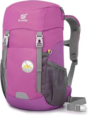Obrázok produktu pre Detský batoh 15 l, na turistiku, hrudný a bedrový pás, pre deti 6-12 rokov, viacfarebný