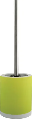 Produktbild von MSV WC-Burstenhalter - Keramik/Metall - apfelgrun - 38 cm