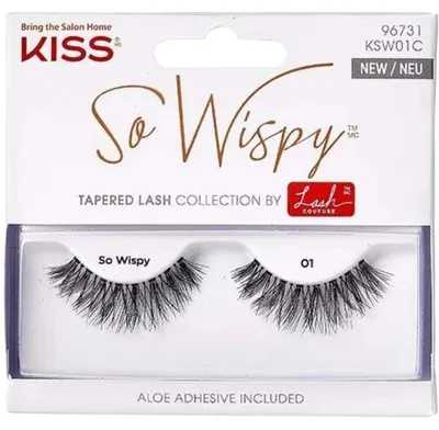 Produktbild von KISS falsche Wimpern SO WISPY 01