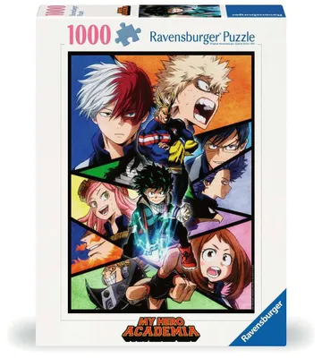 Produktbild von Erwachsenenpuzzle 1000 Teile - My Hero Academia Ravensburger 12000639