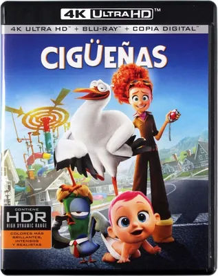 Produktbild von Störche - Abenteuer im Anflug [BLU-RAY 4K+BLU-RAY]