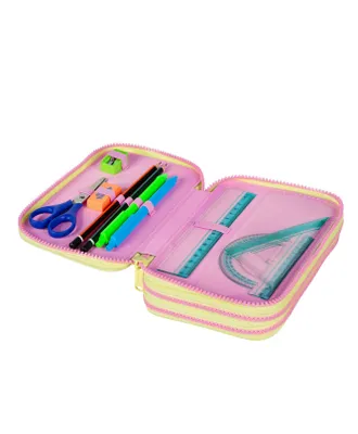Obrázok produktu pre Školský peračník Coolpack Jumer s 3 priehradkami s gradientnými doplnkami broskyňový e67614