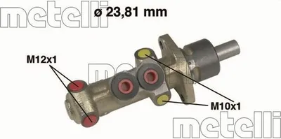 Produktbild von METELLI 05-0223 Bremszylinder Hauptbremszylinder für RENAULT LAGUNA I (B56, 556) LAGUNA I Grandtour (K56)
