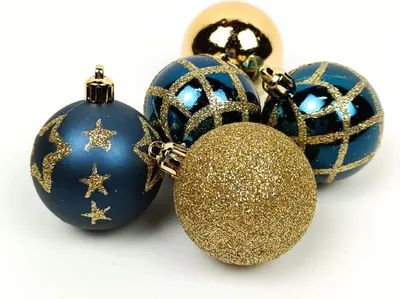 Produktbild von Weihnachtskugeln aus Kunststoff, Ø 5 cm, 15er-Set