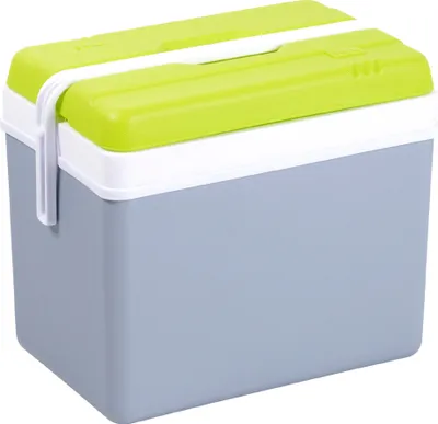 Produktbild von EDA Kühlbox Kunststoff 35 Liter grau / grün
