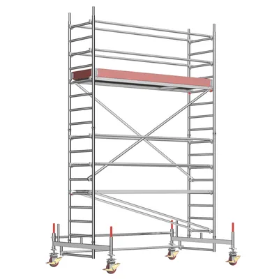 Produktbild von Layher Rollgerüst Uni Standard P2 5,35m AH