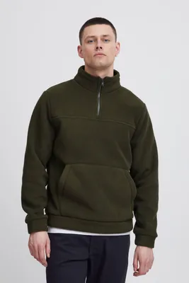 Produktbild von Blend BHSweatshirt Herren Sweatshirt Sweater Pullover mit Troyerkragen Kängurutasche Regular fit