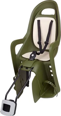 Produktbild von SP 1100248 POLISPORT Groovy Maxi FF 29' Rear Child Bike Seat Rahmenmontage - Dunkelgrün/Creme passend für Creme Weis