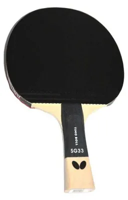 Immagine prodotto di Butterfly - Racchetta da ping pong "Timo Boll SG33" PP8007 (taglia unica) (nero/rosso)