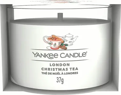 Produktbild von Yankee Candle London Christmas Tea Glasvotivkerze 37g
