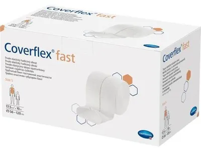 Zdjęcie produktu dla Coverflex szybki bandaż rurowy rozmiar 5 17,5 cm x 10 m biały 1 szt