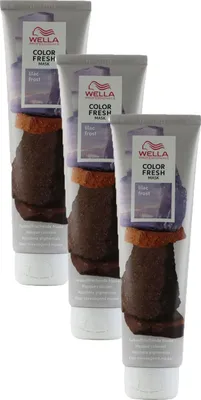 Produktbild von Wella Color Fresh Mask 3 x 150 ml Tönungsmaske Farbmaske Lilac Frost Set