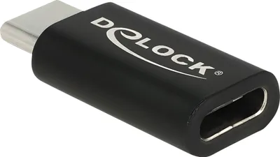 Image de DELOCK DeLOCK 65697 câble changeur de genre USB Type-C Noir