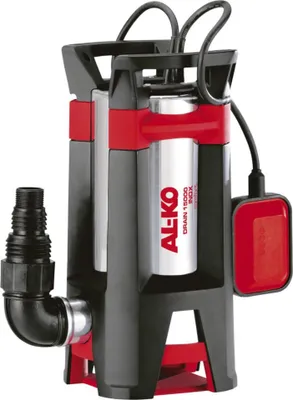Obrázok produktu pre AL-KO Drain 15000 Inox Comfort, Čierna, Červená, Strieborná, 5 m, 11 m, 6,8 kg