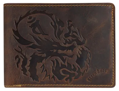 Produktbild von GREENBURRY Geldbörse Vintage Wallet RFID Brown braun