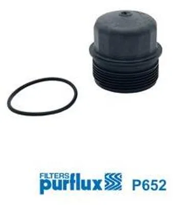 Image de COUVERCLE PURFLUX, boîtier de filtre à huile P652