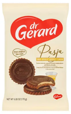 Produktbild von Dr. Gerard Pasja Mürbekekse mit Eierlikör-Cremefüllung und Kakaohülle, 170 g
