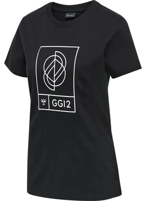 Produktbild von Hummel Hmlgg12 T-Shirt S/S Woman - black, Größe:XS