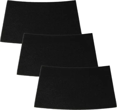 Produktbild von vhbw 3x Staubsaugerfilter kompatibel mit Rowenta RB60, RB70, RB60A, Bully, RB50, RB7991, RB720, RB820, RB800 Staubsauger - Schaumstofffilter Schwarz